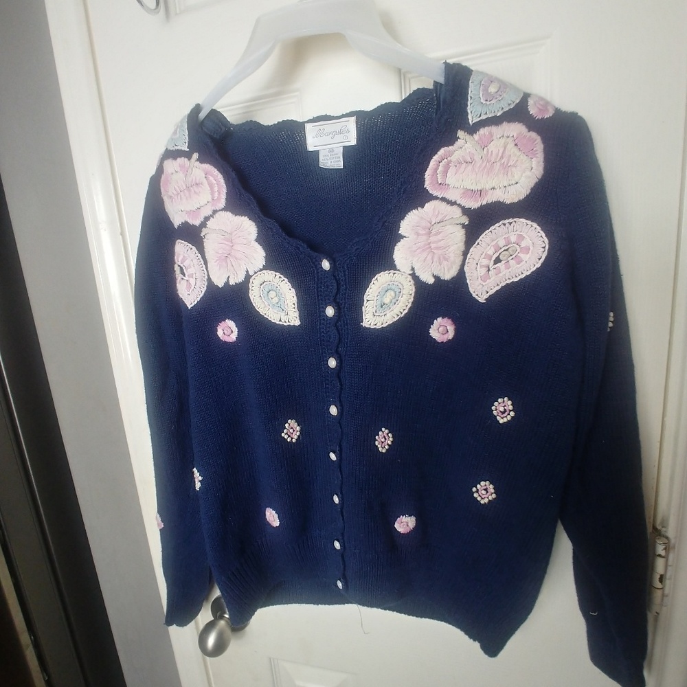 VINTAGE WOMEN'S MARGULES MEDIUM SWEATER